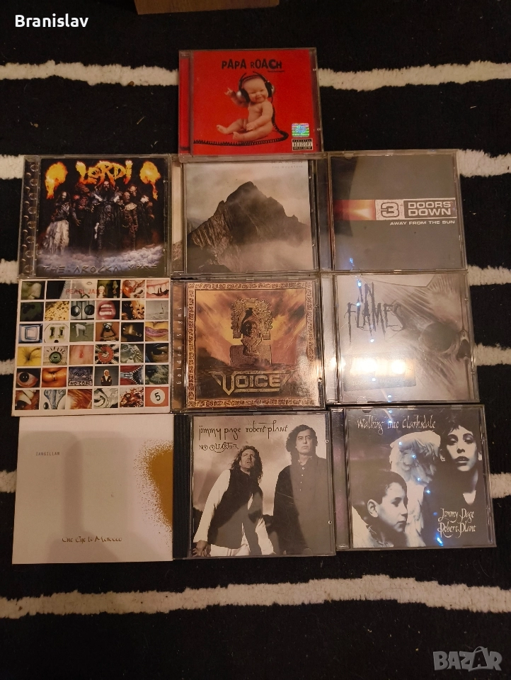 оригинални рок и метъл дискове, снимка 1
