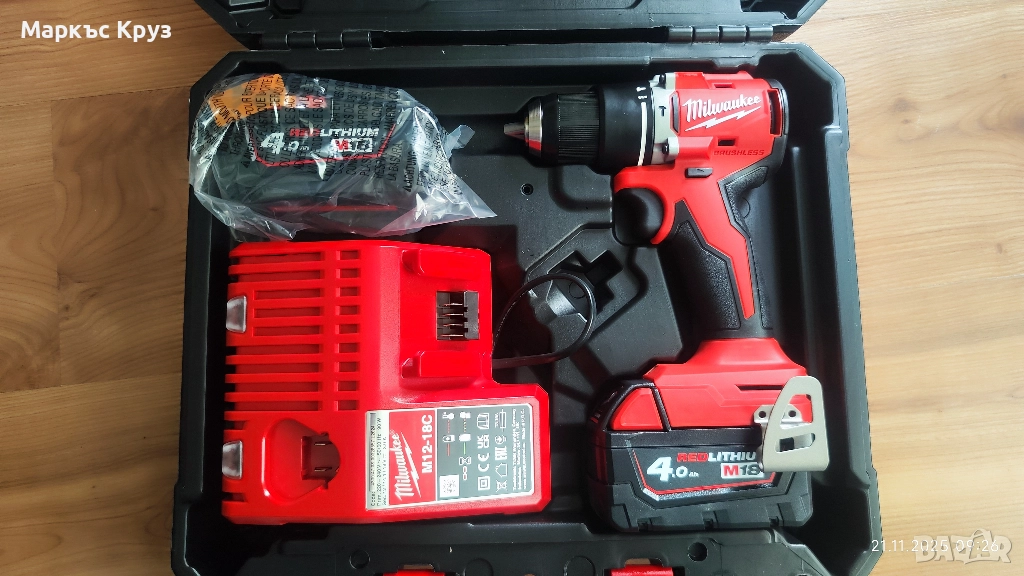 Milwaukee M18 BLPDRC ударен винтоверт  , снимка 1