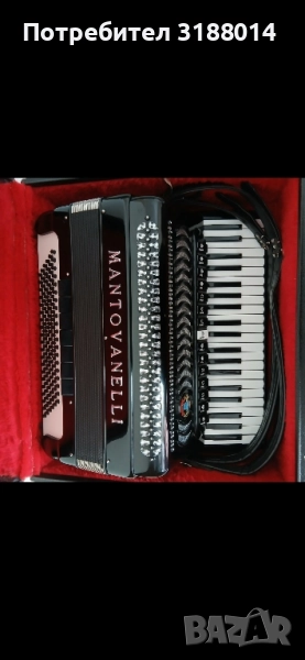 Италиански акордеон Mantovanelli, снимка 1