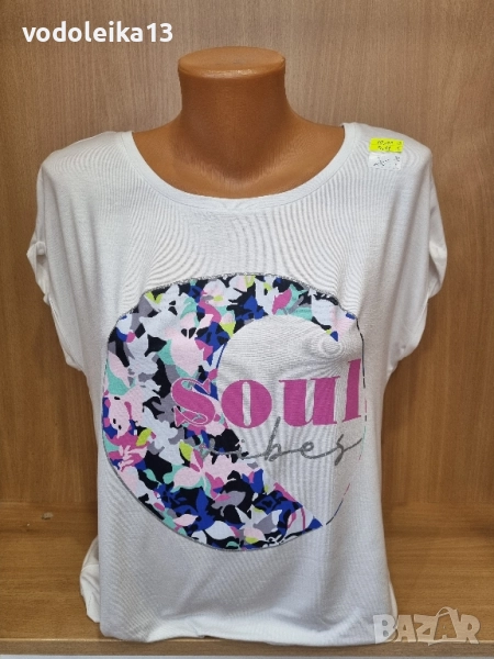 Нова тениска с цветен кръг, снимка 1