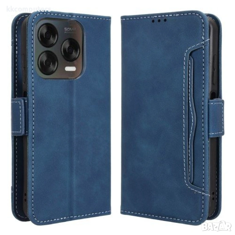 ZTE Blade V70 Vita / V70 Design Multiple Card Slots /Magnetic Wallet Калъф и Протектор, снимка 1