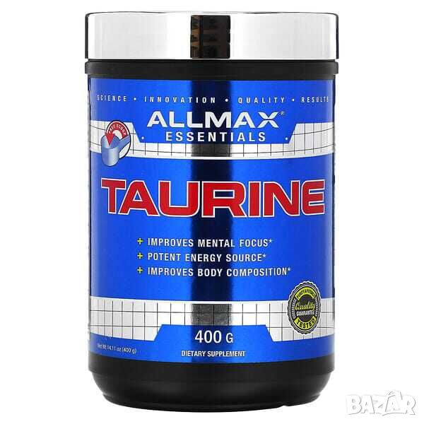 AllMax Таурин, Неовкусен, 3 гр, 400 гр, снимка 1