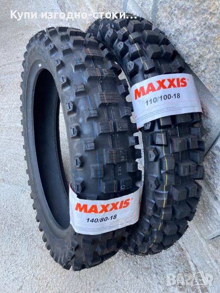 Задни гуми за кросов / ендуро мотор Maxxis, снимка 1