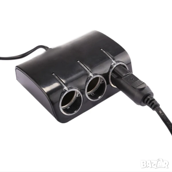 Разклонител за Запалка, 3 гнезда, снимка 1