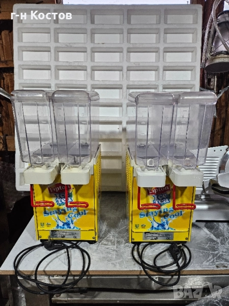 Сок и Айрян машина Италиянска 2х8 литра, снимка 1