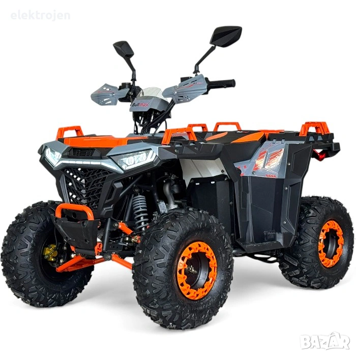 ТОП ЦЕНА! ATV BULLMAX POWERSPORT 150CC полуавтомат скорости, мощният мотор 2026г, 8” Гуми, С Теглич , снимка 1