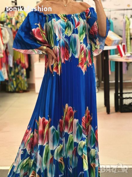 Дълга рокля солей, снимка 1