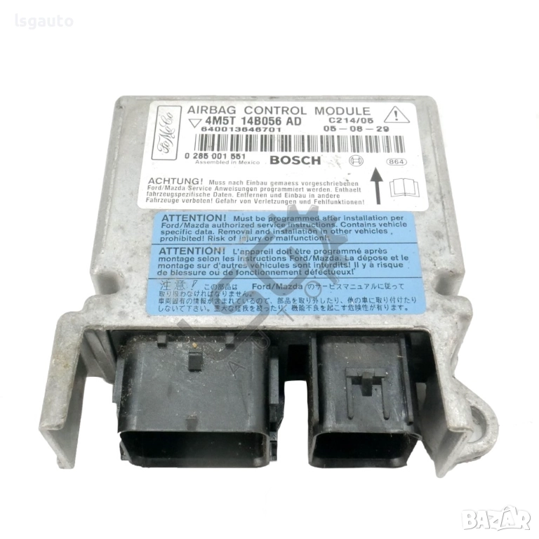 AIRBAG модул Ford Focus C-MAX 2003-2007 ID: 155033, снимка 1