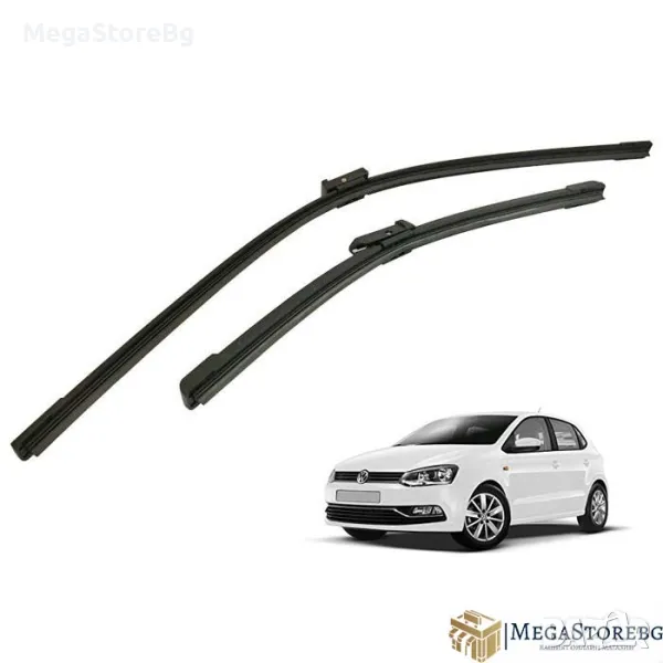 Предни чистачки за VW Polo (09+) / VW UP (12+) 2бр/к-т, снимка 1