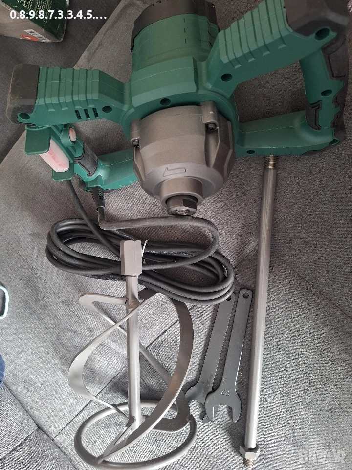 мощен стройтелен миксер на Парксайд Parkside PFMR 1600, снимка 1