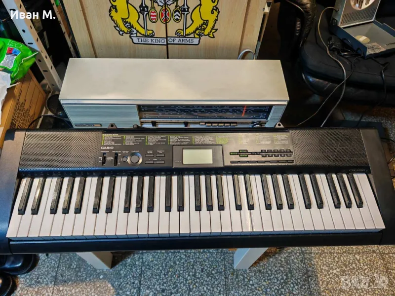 синтезатор / Йоника /пиано Casio CTK 1100, снимка 1