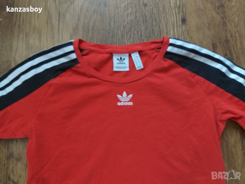 Adidas Originals Crop Top Womens Knits - страхотна дамска тениска Л, снимка 1