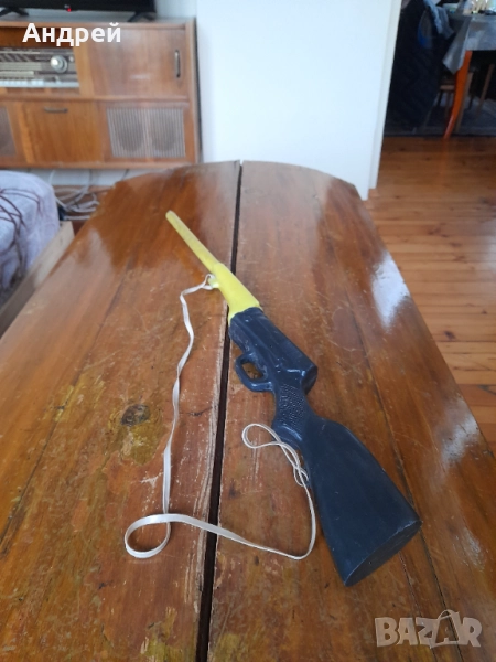 Стара детска играчка,пушка #5, снимка 1