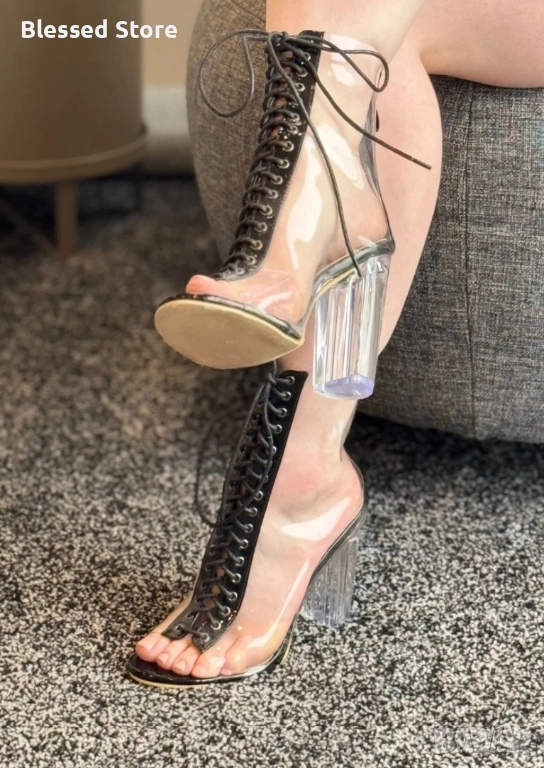 Прозрачни боти , снимка 1