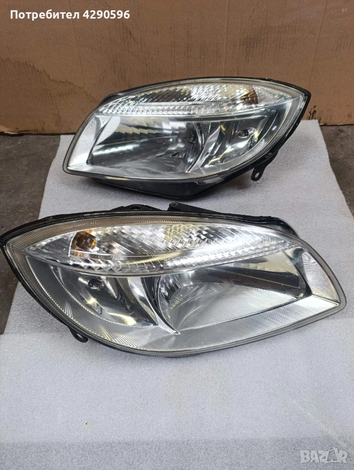 Фар ляв десен за Skoda Fabia / Roomster 2007-2010г. Фабия / Румстер , снимка 1