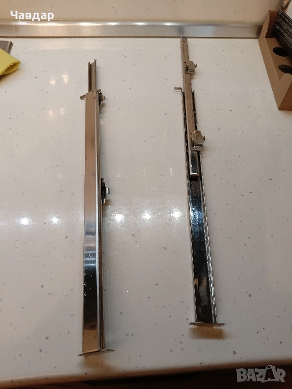 телескопични релси за фурна , снимка 1