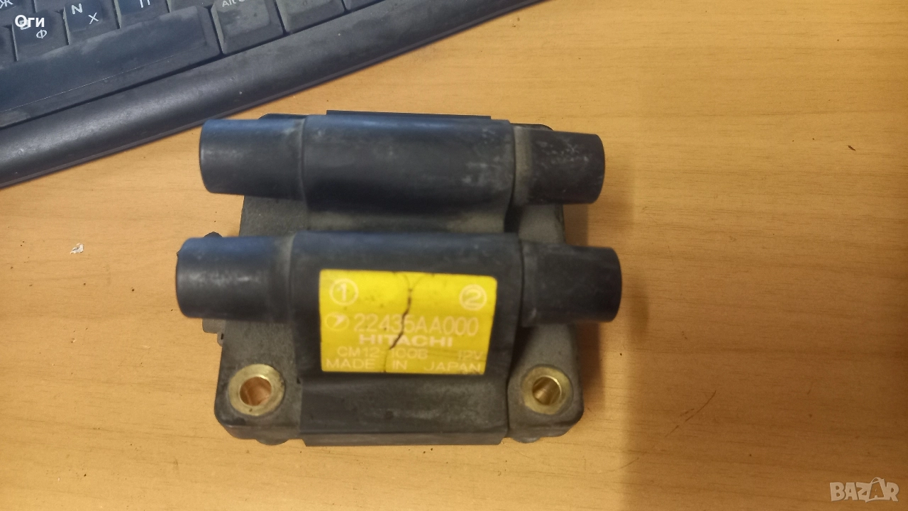 Запалителна бобина и комутатор за Субару Форестър 22435AA000 HITACHI, снимка 1