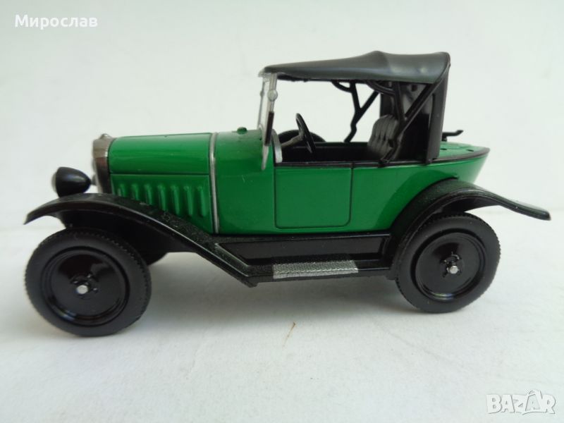 1:43 OPEL LAUBFROSCH КОЛИЧКА ИГРАЧКА РЕТРО МОДЕЛ , снимка 1