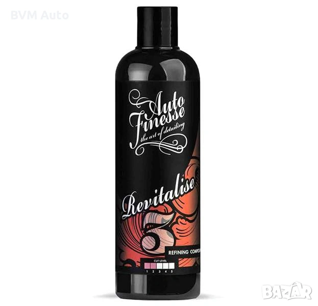 Auto Finesse Revitalize No:3 Refining Compound V2 – финишна полираща паста, 500 ml, снимка 1