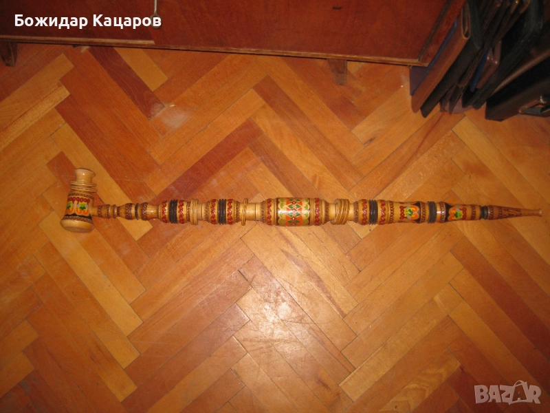 Красива, огромна  лула, чибук.  Не е ползвана. Цена 40 лева(20.45 €). Пращам по Еконт. За София, мож, снимка 1