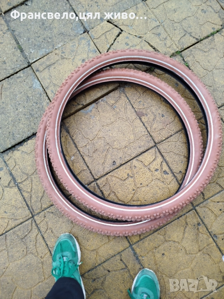 27.5 цола гуми за велосипед колело continental plus , снимка 1