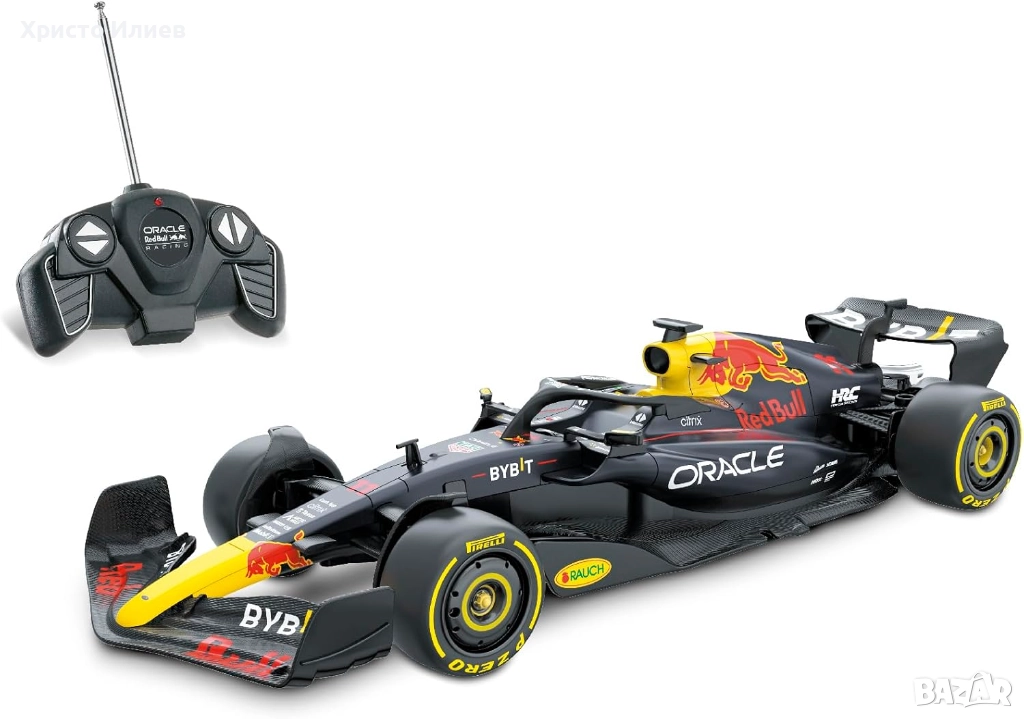 Кола Формула 1 с дистанционно Red Bull F1 RB Mondo Motors 1:18 Formula, снимка 1