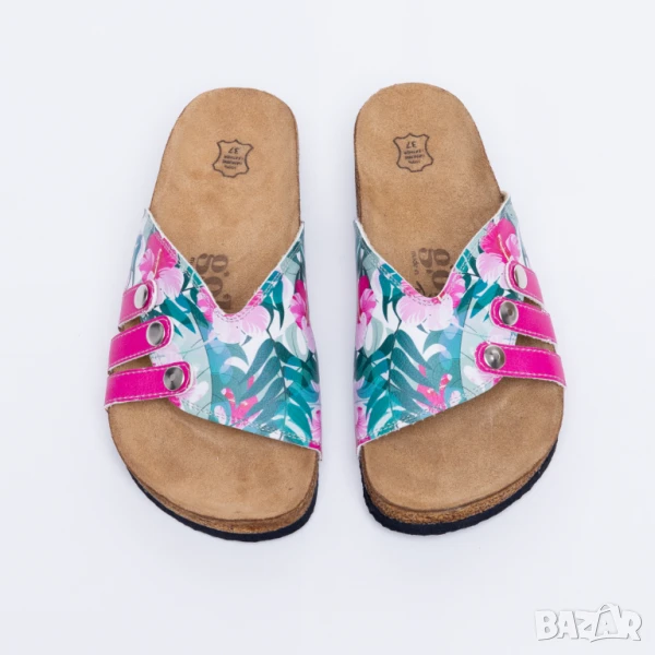 🥁 Намаление - Летни ортопедични чехли с велурена стелка | Марка Tuasolea, снимка 1