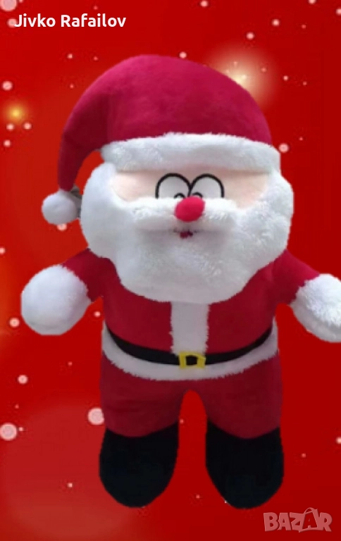 Плюшена играчка Дядо Коледа – 35 см, снимка 1