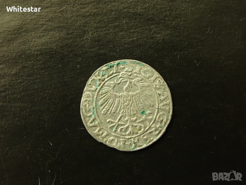 Сребърна монета - половин грош Литва, снимка 1