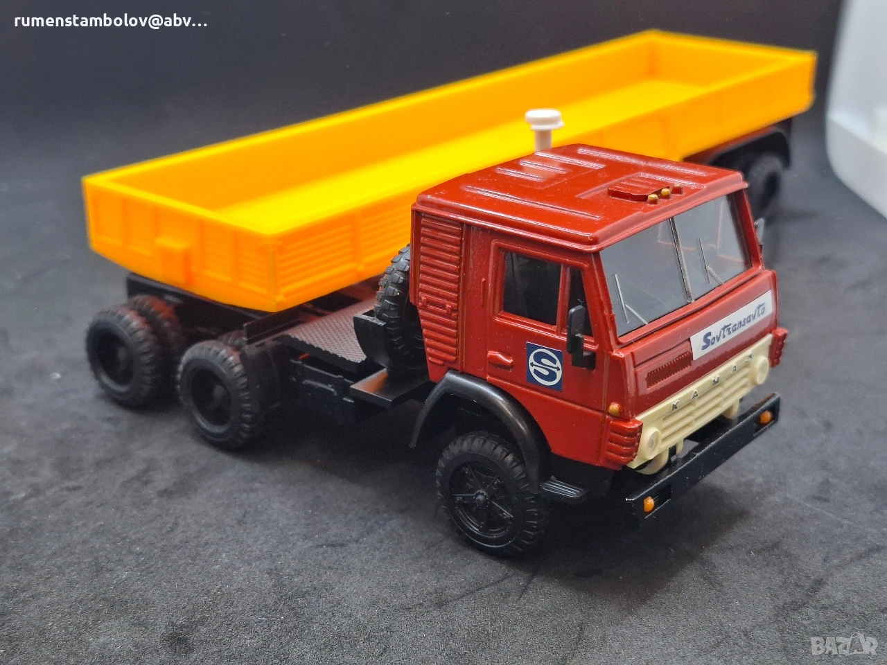 КамАЗ 5410 с прицеп (без тента), 1:43 Арек, Елекон, снимка 1