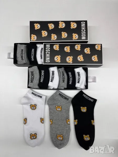 чорапи в кутия moschino , снимка 1
