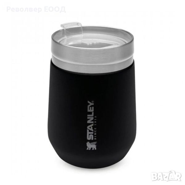 Чаша за вино Stanley Everyday GO Tumbler - 0,290 мл, в цвят Matte Black Pebble, снимка 1