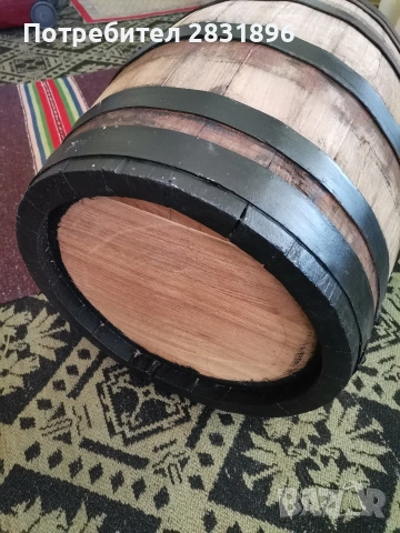 Продавам буре акациево 55л, снимка 4 - Бидони, бурета и бъчви - 53681518