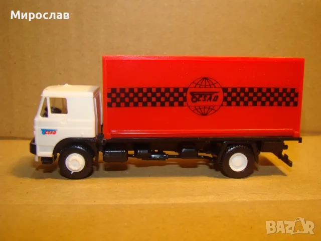 IGRA H0 1/87 LIAZ SKODA EUROPE КАМИОН МОДЕЛ КОЛИЧКА ТИР, снимка 1 - Колекции - 48756543