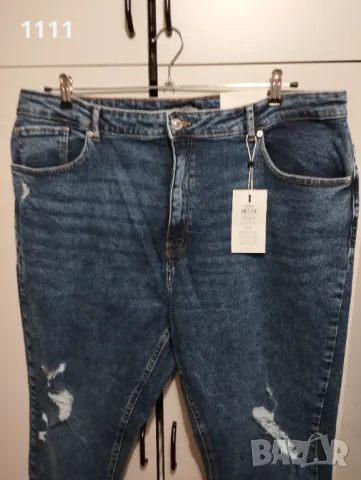 Нови дамски дънки голям размер., снимка 6 - Дънки - 49841863