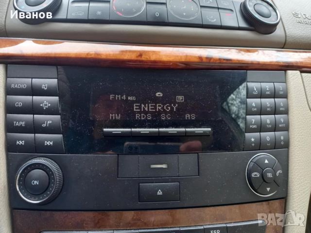 Радио Mercedes e-class W211