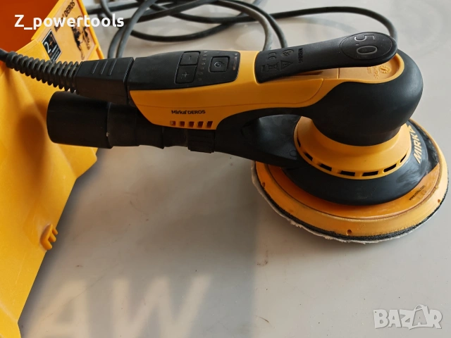Mirka DEROS II 650 CV, 400 W, 150 мм Безчетков ексцентършлайф, снимка 4 - Други инструменти - 54280321