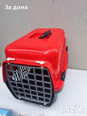 4 бр Транспортна кутия,клетка(куче,котка,зайче, папагал) + памперси, снимка 5 - За кучета - 46470029