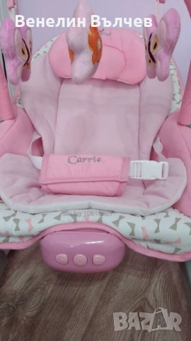 Музикален детски шезлонг, снимка 4 - Детски шезлонги - 52539263