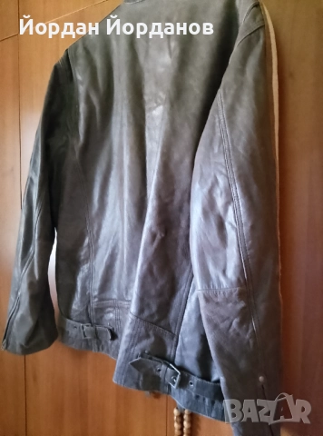 Кожено яке, снимка 16 - Якета - 43117116