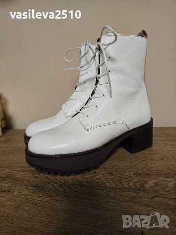 By Far оригинални дамски боти от естествена кожа , снимка 4 - Дамски боти - 53892708