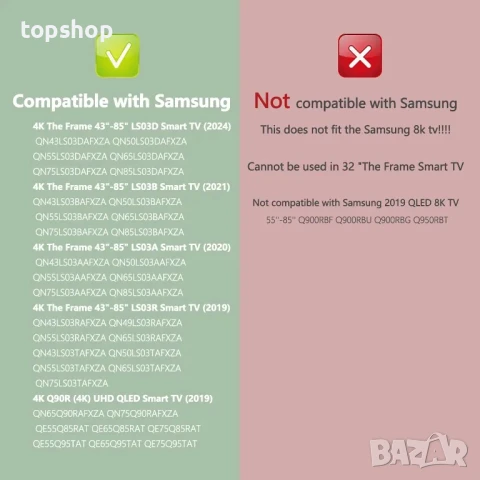 BN39-02470A 5 м един свързващ кабел, Samsung QLED 4K The Frame, снимка 5 - Части и Платки - 50525695