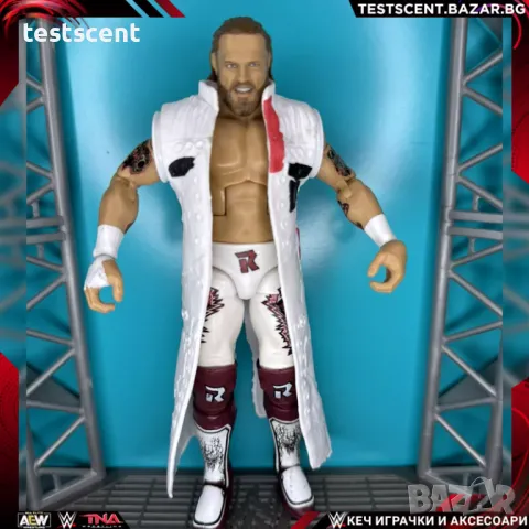 Екшън фигура WWE Edge Острието Adam Copeland Rated R Superstar WWE 2011 Mattel Elite играчка figure, снимка 1 - Фигурки - 48672000