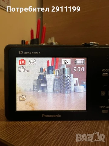 Фотоапарат Panasonic 12Mp, снимка 4 - Фотоапарати - 50714123
