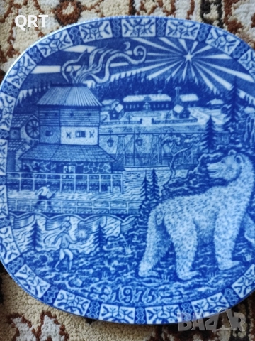 Чинии порцелан Rorltrand Sweden лимитирана серия, диаметър 21 см. по 8 лв., снимка 6 - Чинии - 48337881