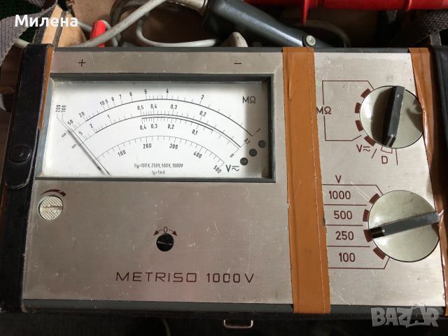 Мултицет  METRISO 1000 V, снимка 2 - Други инструменти - 45568797