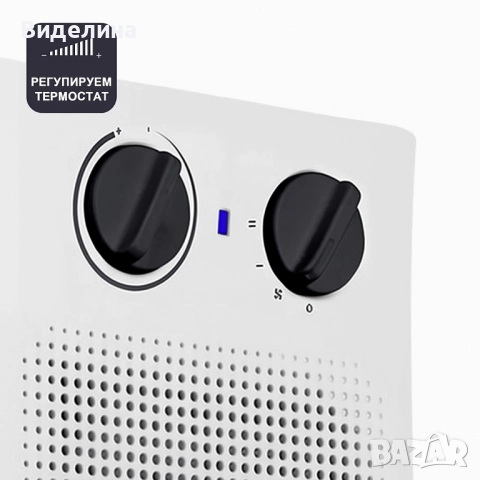 Компактен вентилаторен отоплител, BLACK+DECKER BXSH2001E, снимка 6 - Отоплителни печки - 51817815