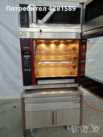 Американски грилове за пилета Alto-Shaam AR-7E с пароуловител