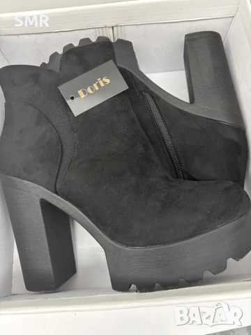 Боти на ток, снимка 5 - Дамски боти - 52724456