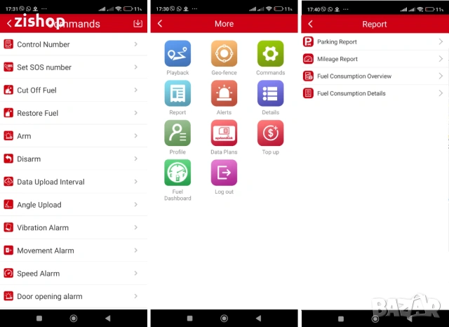 GPS tracker тракер с международна предплатена SIM карта, без такси, без договор, снимка 4 - Навигация за кола - 33949414